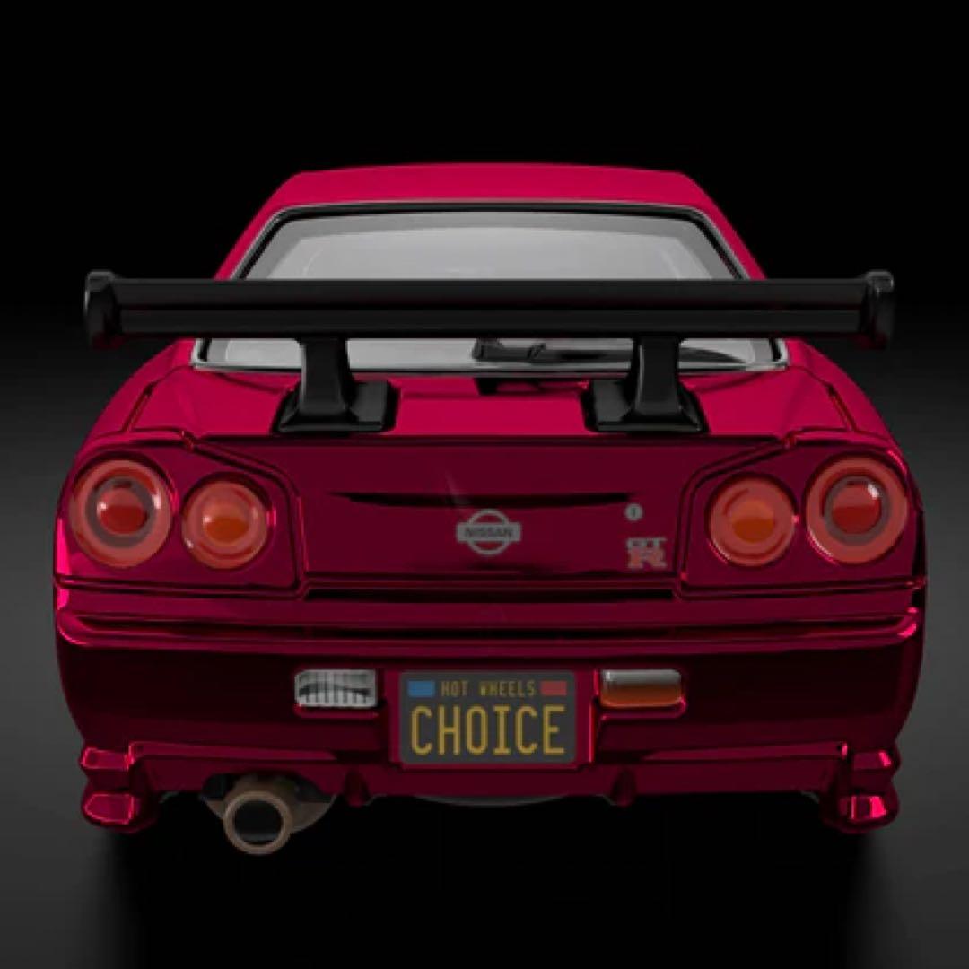ホットウィール RLC限定 sELECTIONs GT-R（BNR34） 新品
