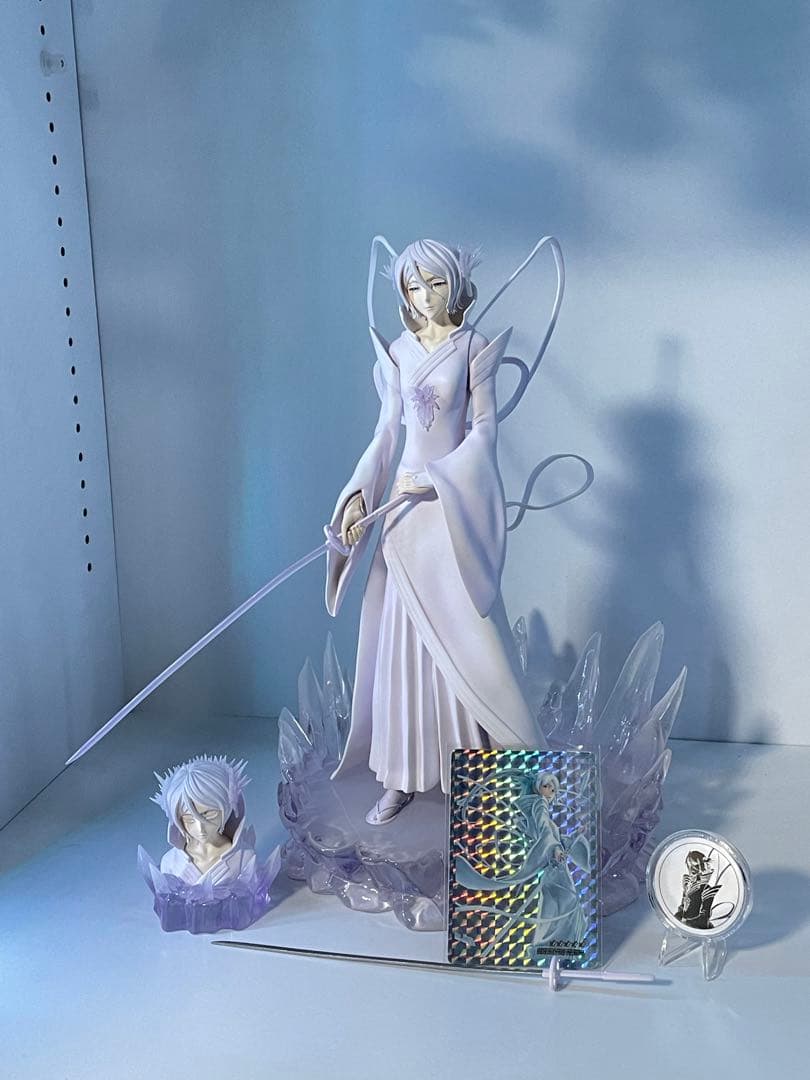 BLEACH 朽木ルキア 卍解 白霞罸 ガレージキット ブリーチ