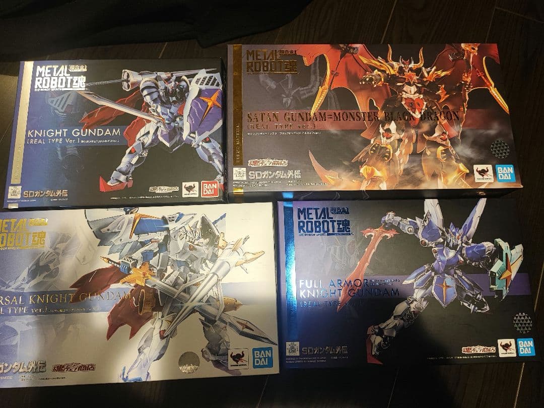 l Robot魂　騎士ガンダムシリーズ4体セット