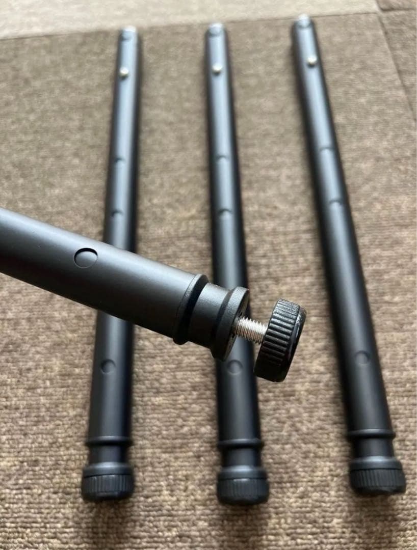 IGT 4way 400・500・ 550・660調整脚　ブラック　スノーピーク