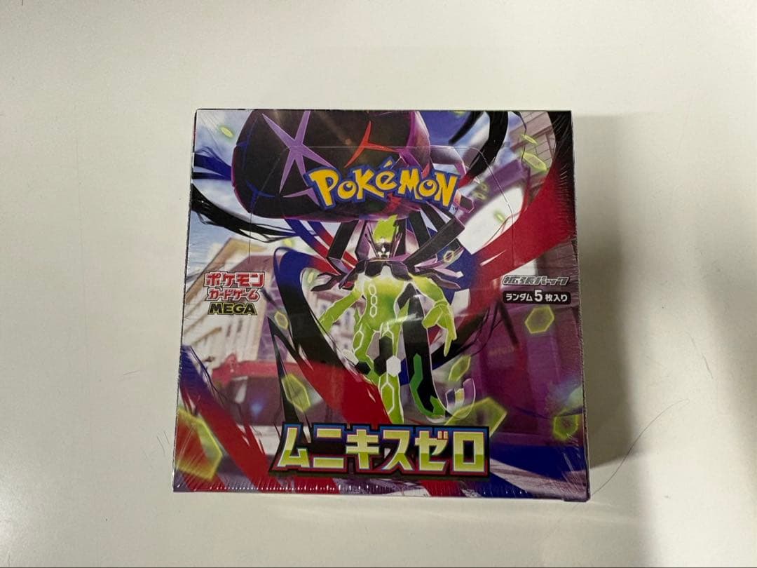 シュリンク付　ポケモンカードムニキスゼロ