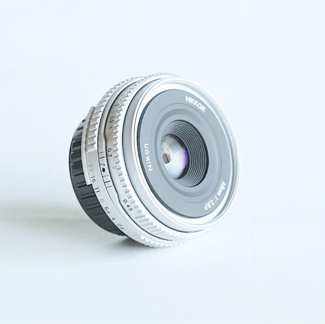ニコン Ai-S NIKKOR 45mm F2.8 P シルバー
