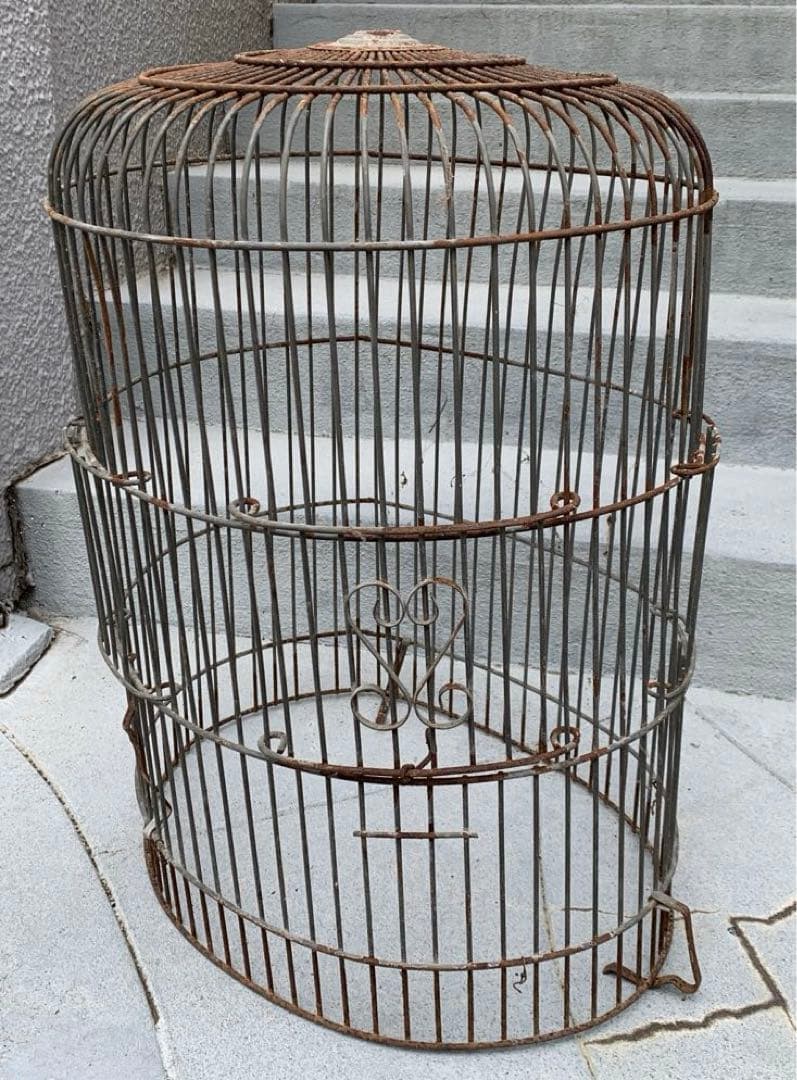 昭和レトロ•鳥かご•ガーデニング•インテリア•ヴィンテージ