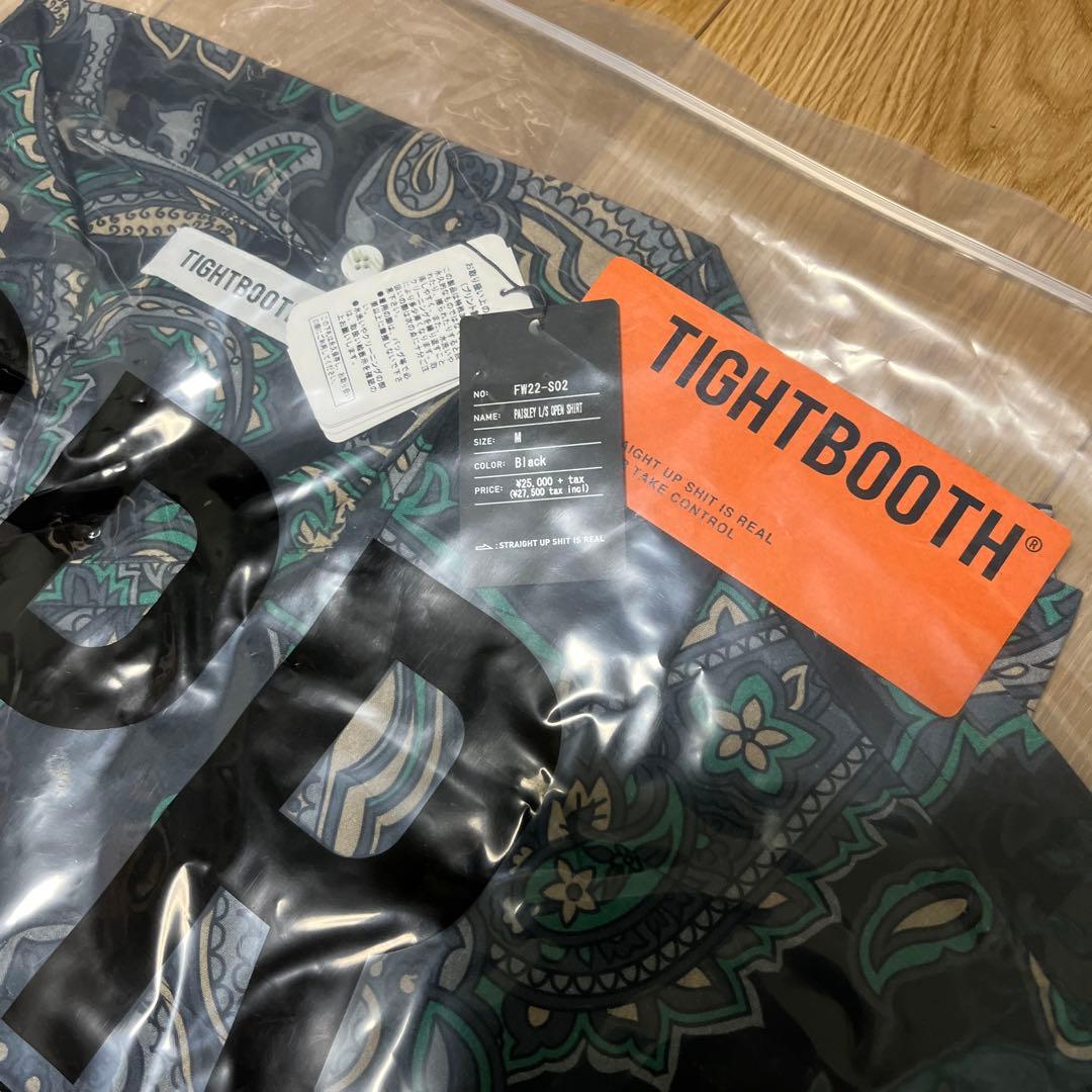 専用品tightbooth PAISLEY L/S OPEN SHIRT 新品L