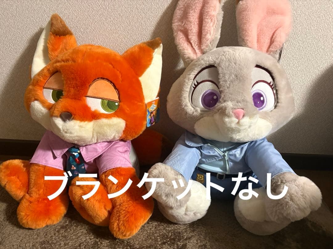 コストコ ズートピア2 ジュディ ニック　ブランケットなし