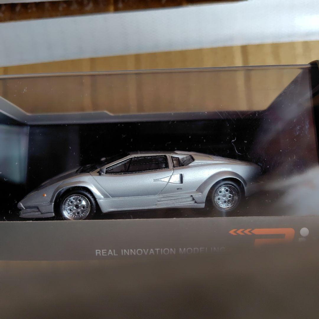 ランボルギーニ 25th Anniversary シルバー ミニカー