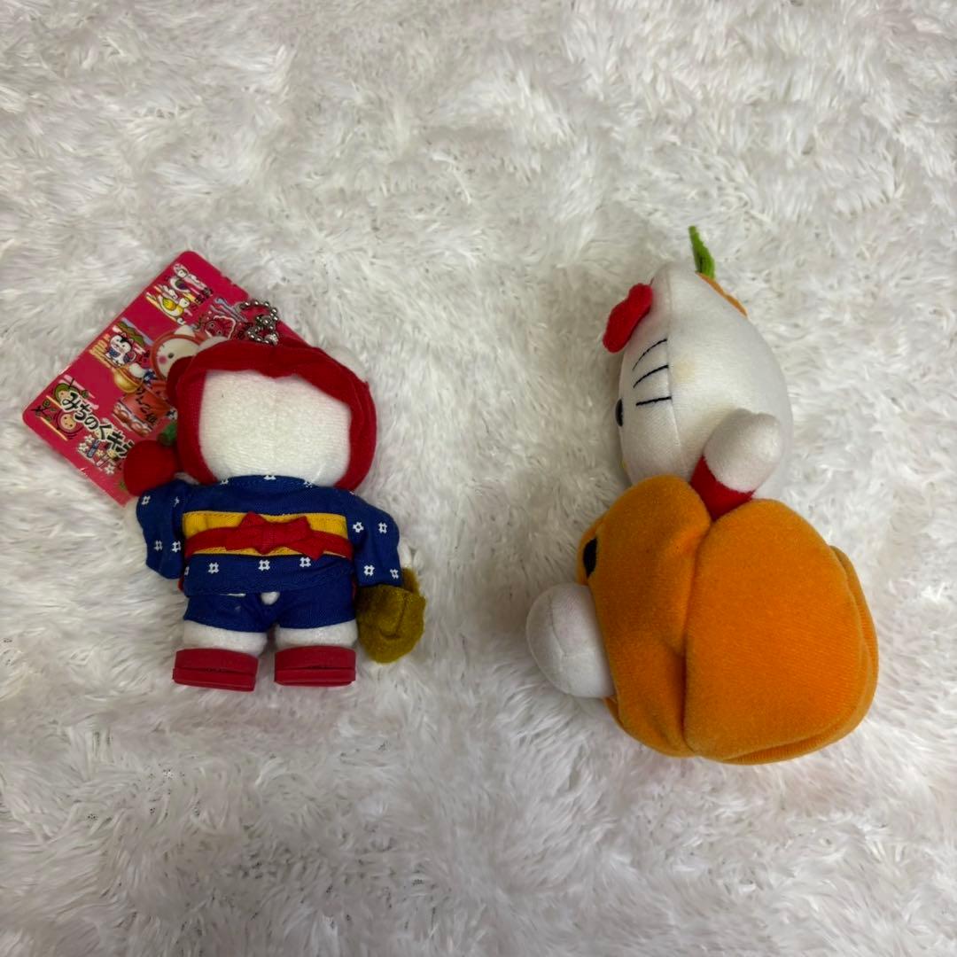 ハローキティ セット ぬいぐるみ ご当地 ハンカチ 時間割表 砂時計 巾着