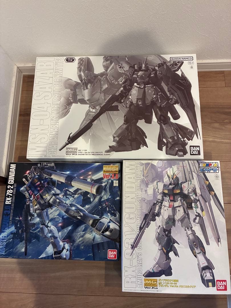 MGνガンダムVer.KaメカニカルクリアEXPO限定サザビーガンダム 3.0