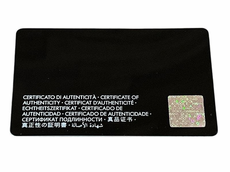 専用　 未使用 ドルチェ&ガッバーナ レオパード レザー カードホルダー