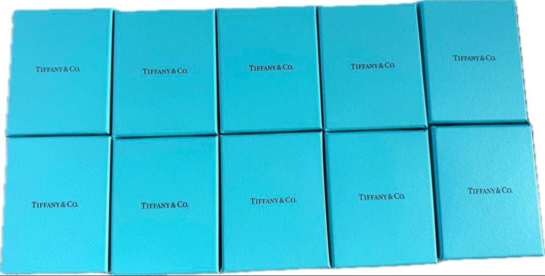 現行品Tiffanyティファニー　空箱巾着　ミニショッパー紙袋10セット