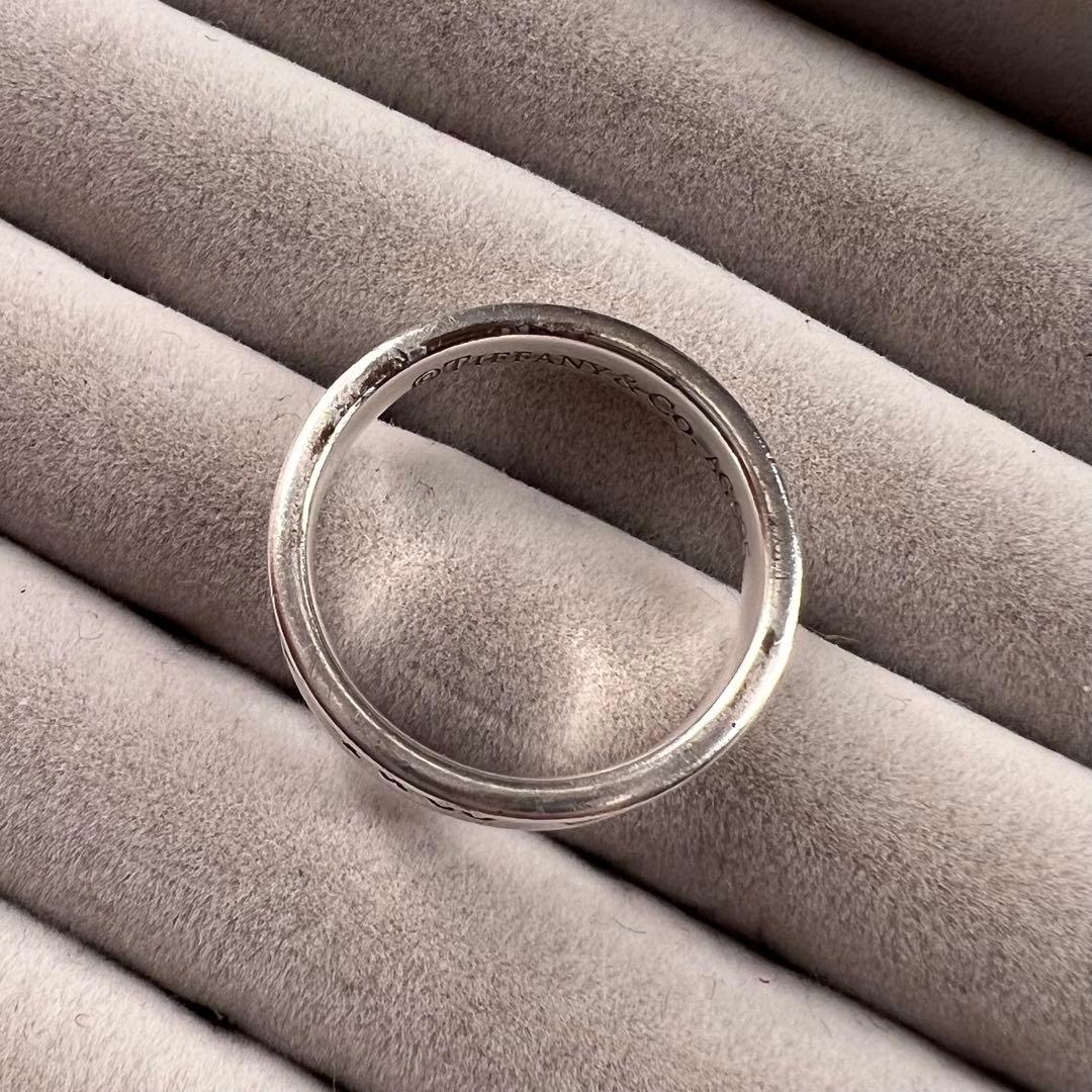 ★Tiffany&Co.1837★ナローリング 19号 指輪 シルバー925
