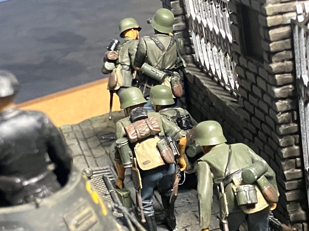 完成品 情景一号戦車のある景色