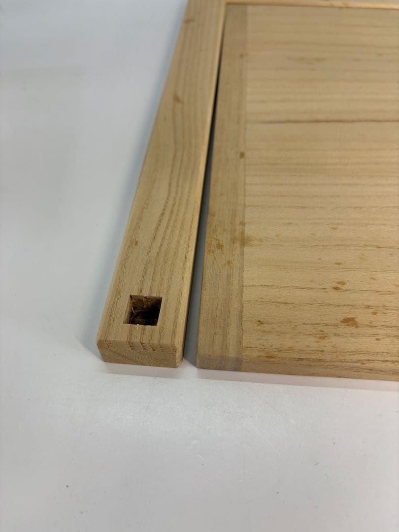 【中古品】而妙斎好 壺々透 二重棚 （紙箱）組立式USED〈税込•送料込〉