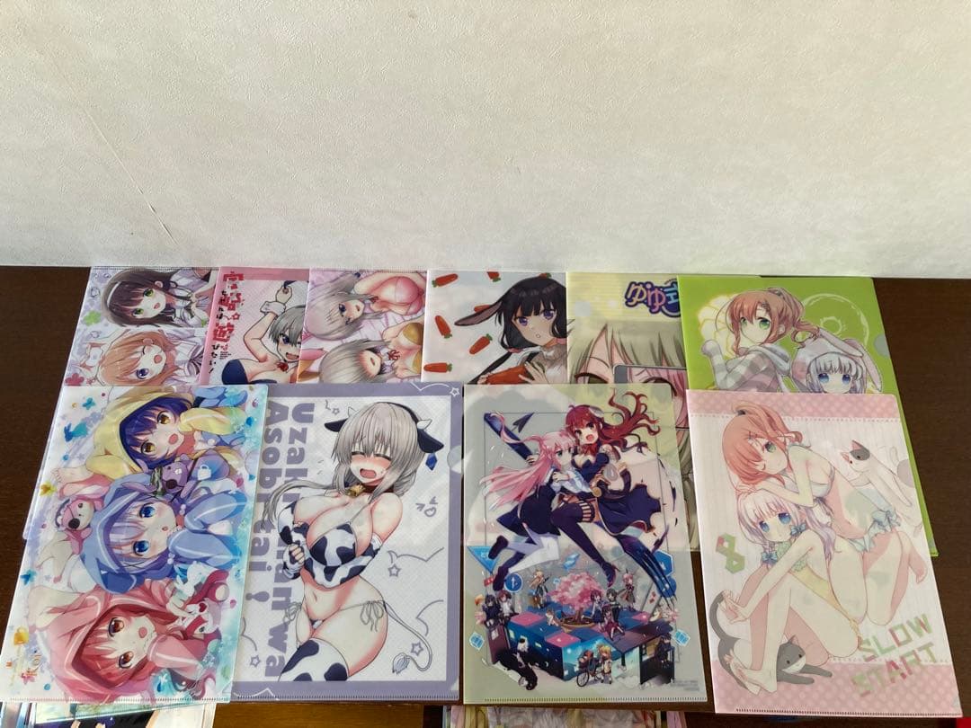 まんがタイムきらら作品 クリアファイルなど 33枚