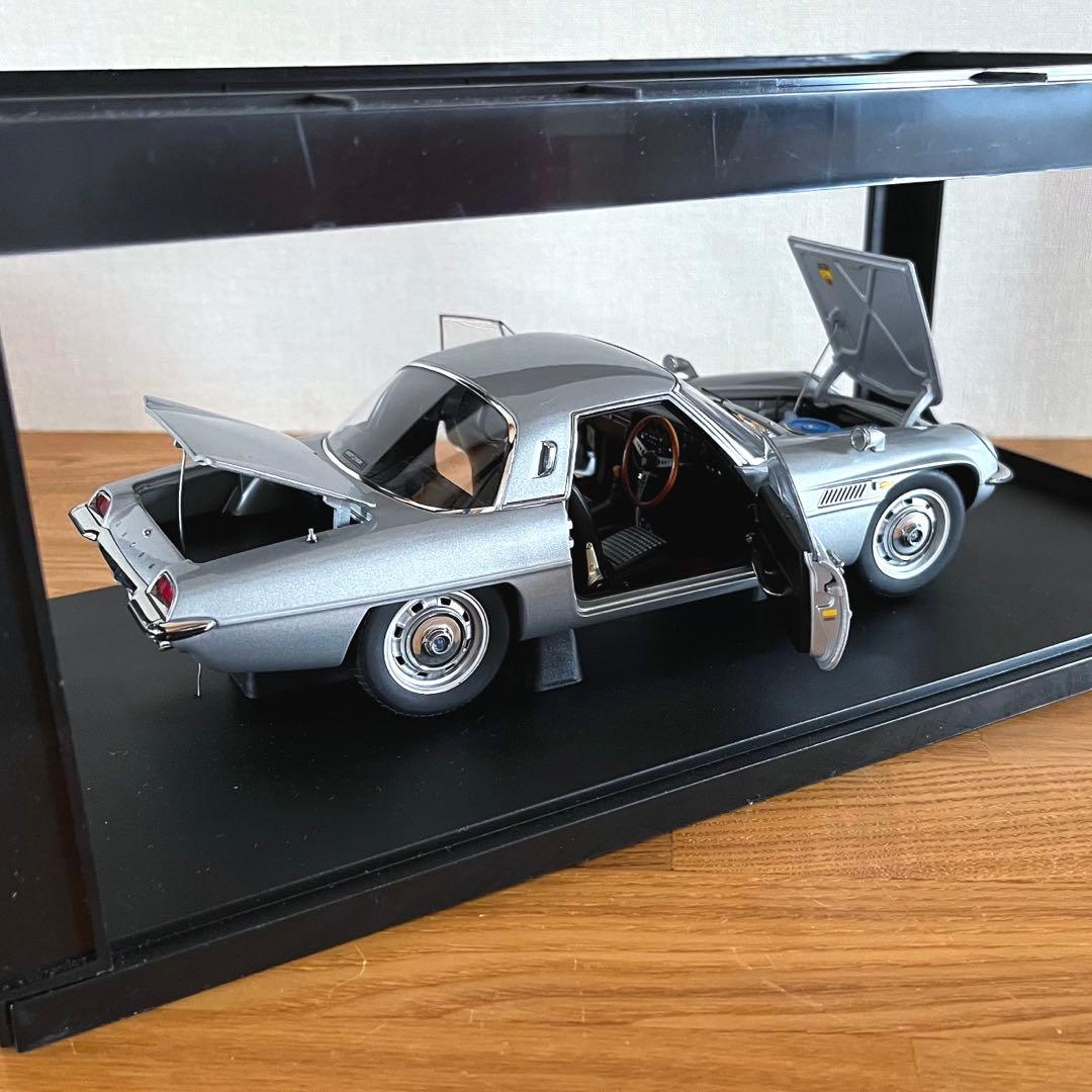 【ミニカー 美品】1/18 オートアート マツダ コスモ スポーツ