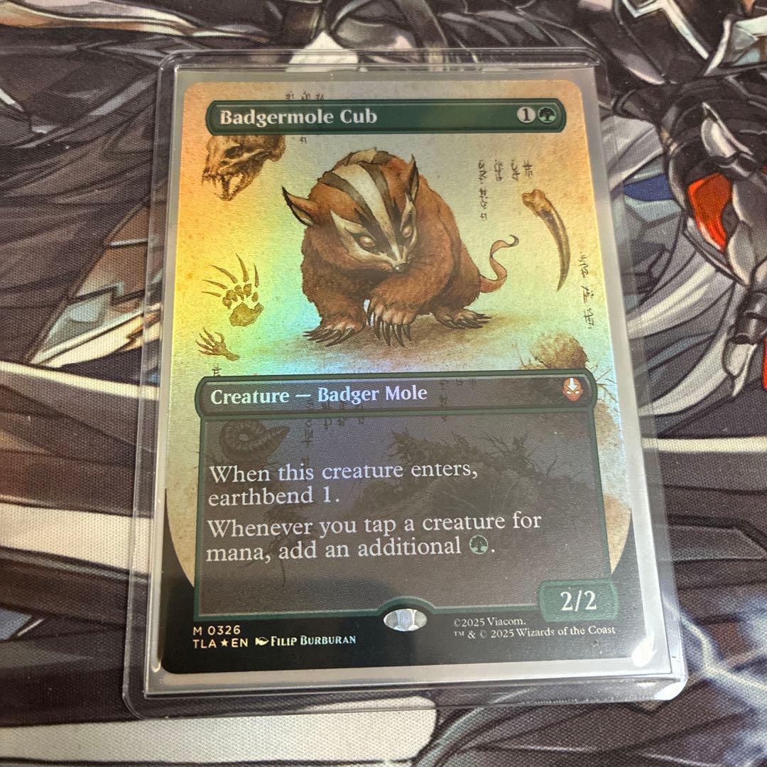 アナグマモグラの仔 Badgermole Cub 英語foil1枚