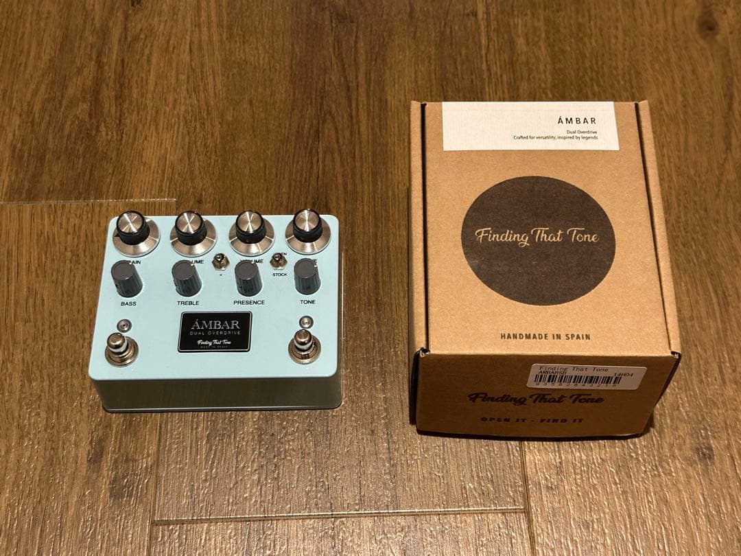 ギター Finding That Tone AMBAR/SONIC BLUE