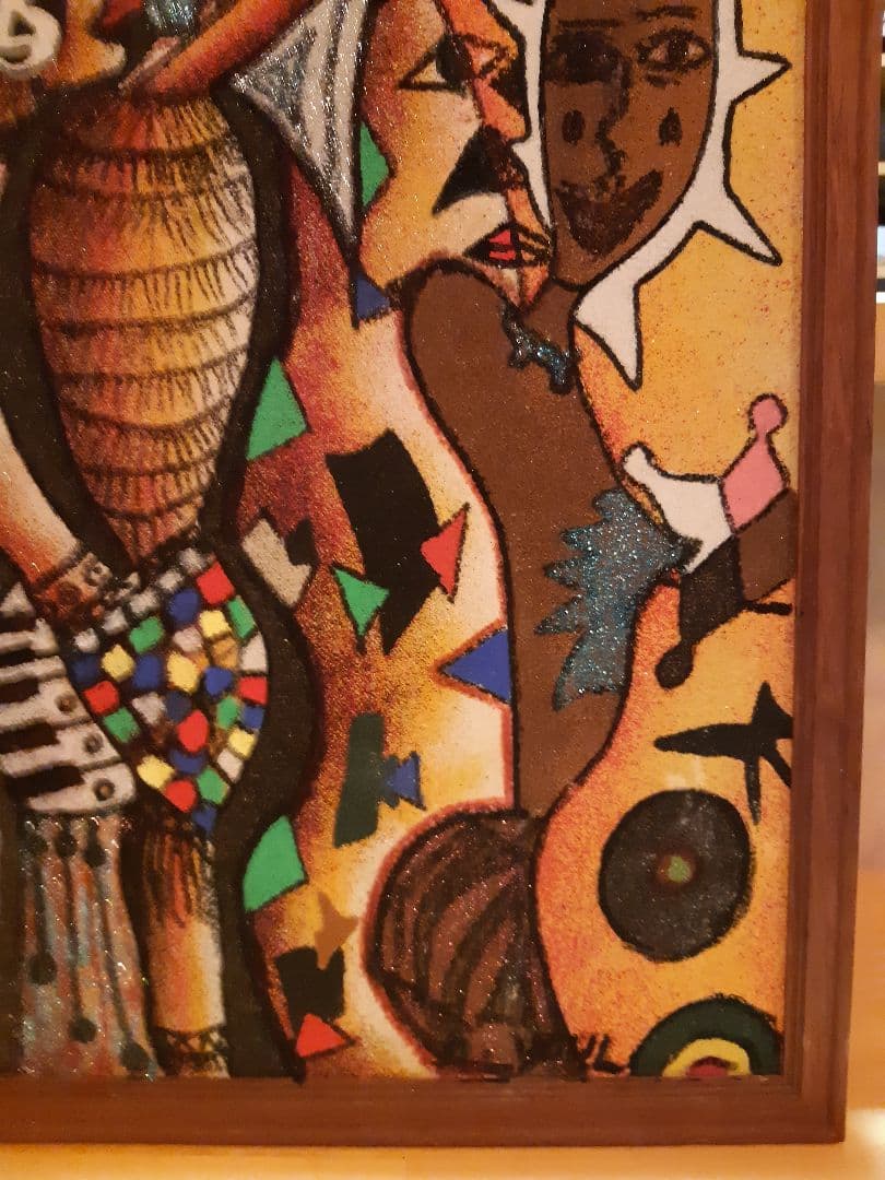 サンドアート絵画 LA DANSEUSE