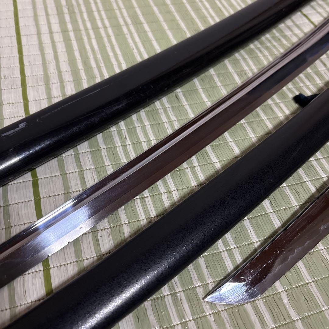 模造刀　模擬刀　武士　侍　伝統工芸　剣　ソード　太刀　小太刀　鞘　2本