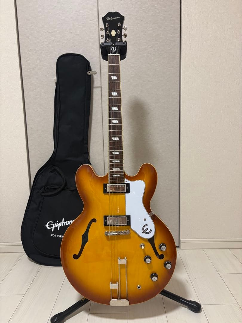 美品　Epiphone riviera エピフォンリビエラ