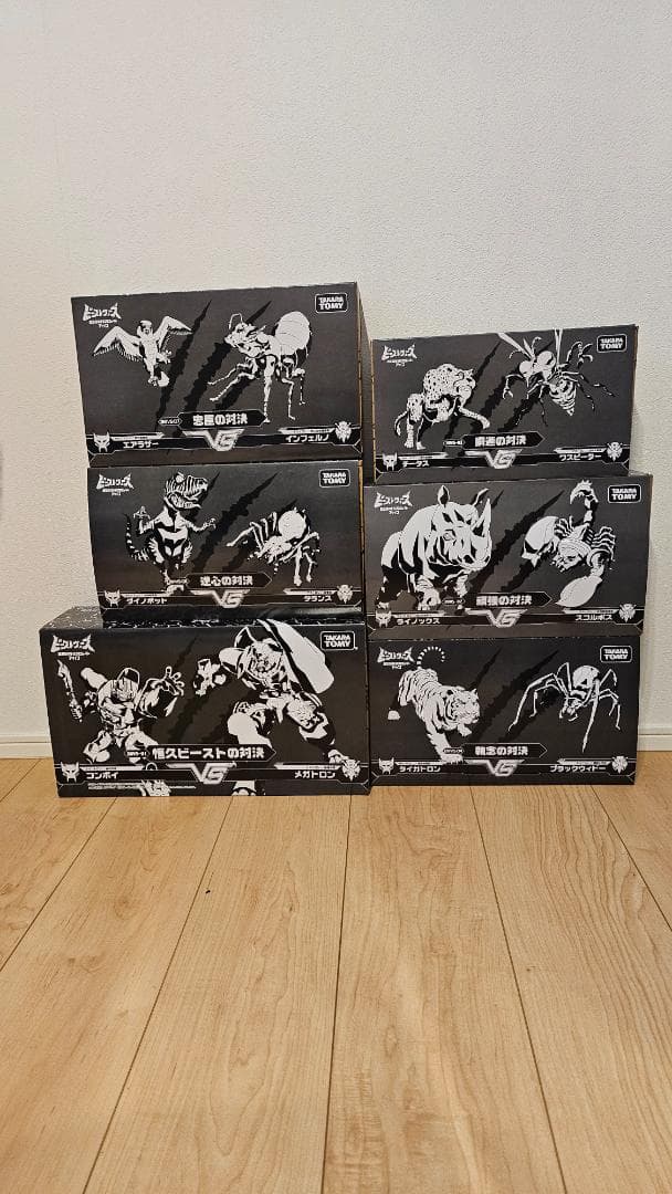 【値下げ】トランスフォーマー ビーストウォーズ アゲイン 6種セット