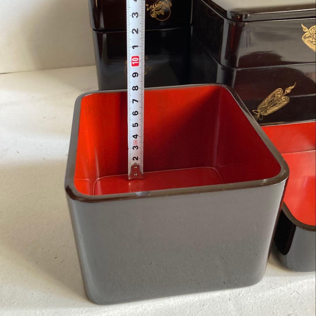 重箱 6個揃 塗り 江戸時代後期 天保 希少品