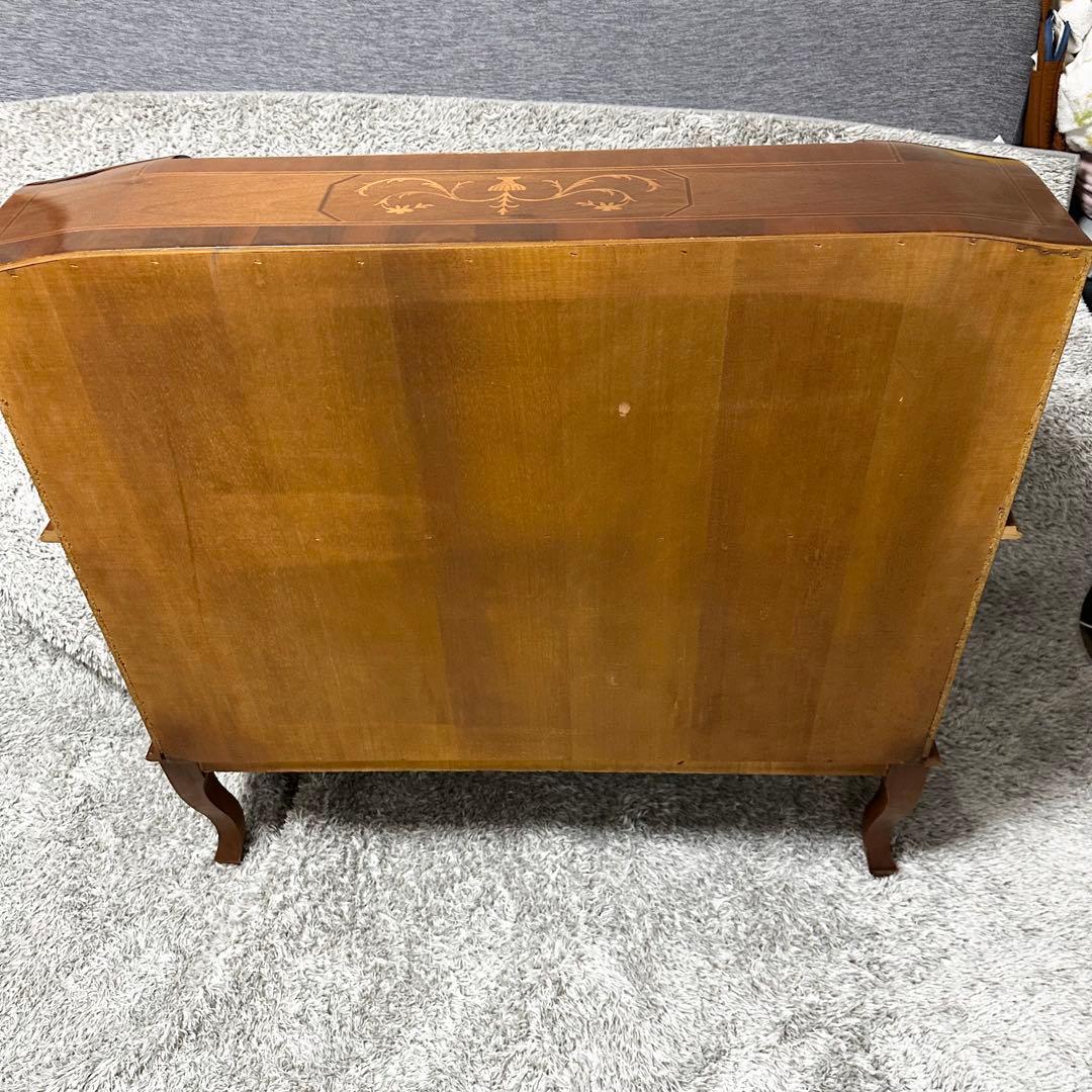 Tarocco ライティングビューロー　キャビネット　イタリア製　象嵌 猫脚