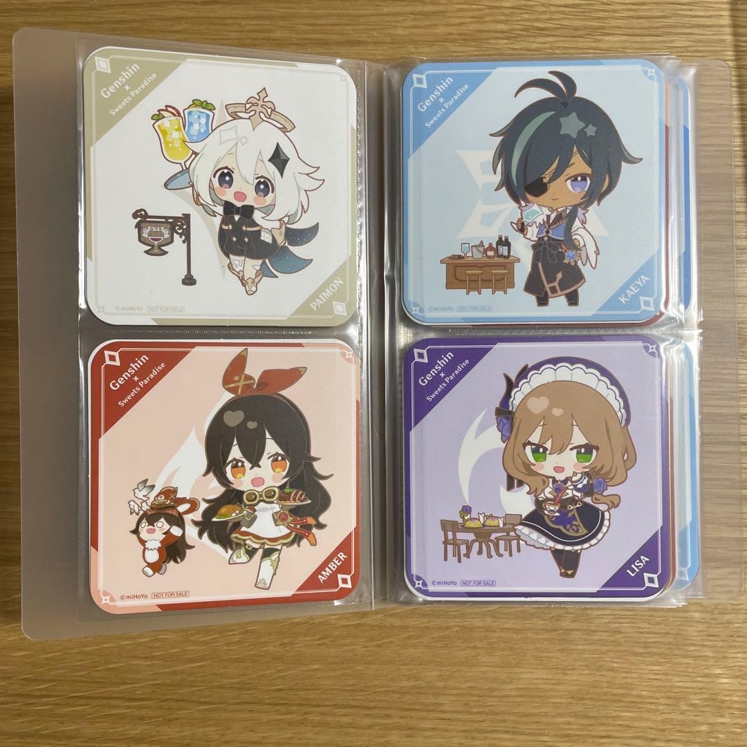 原神 スイパラコラボ 1-3弾 SDコースター コンプリートセット(バラ売不可)