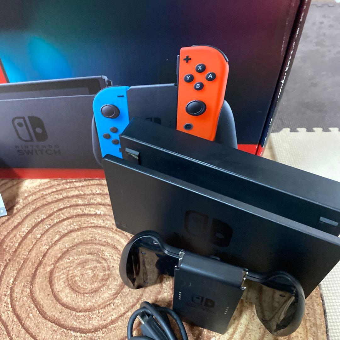 Nintendo Switch ニンテンドースイッチ本体　ネオン ⑤