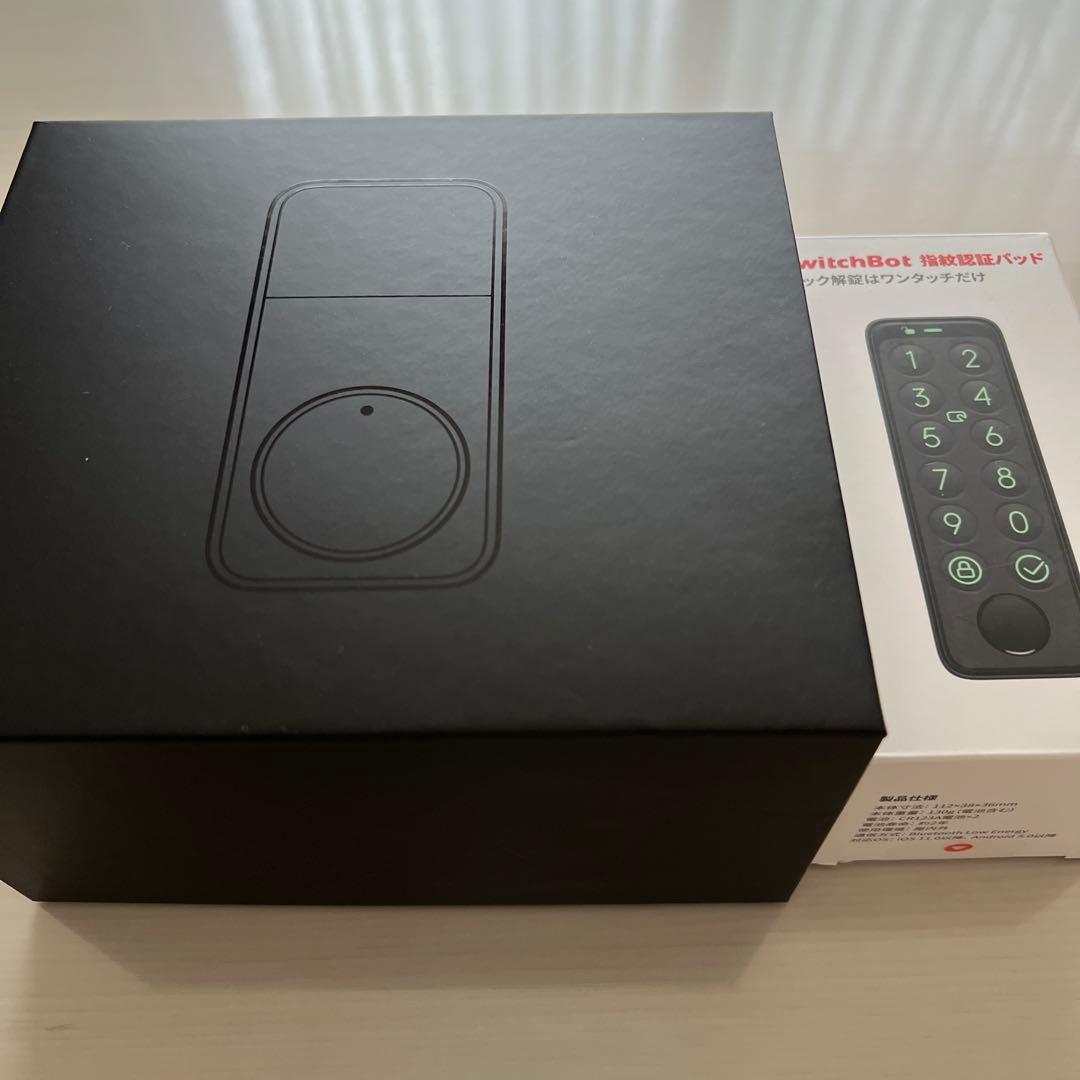 【新品未使用】swichbot スイッチボット ロックプロ +指紋認証パッド