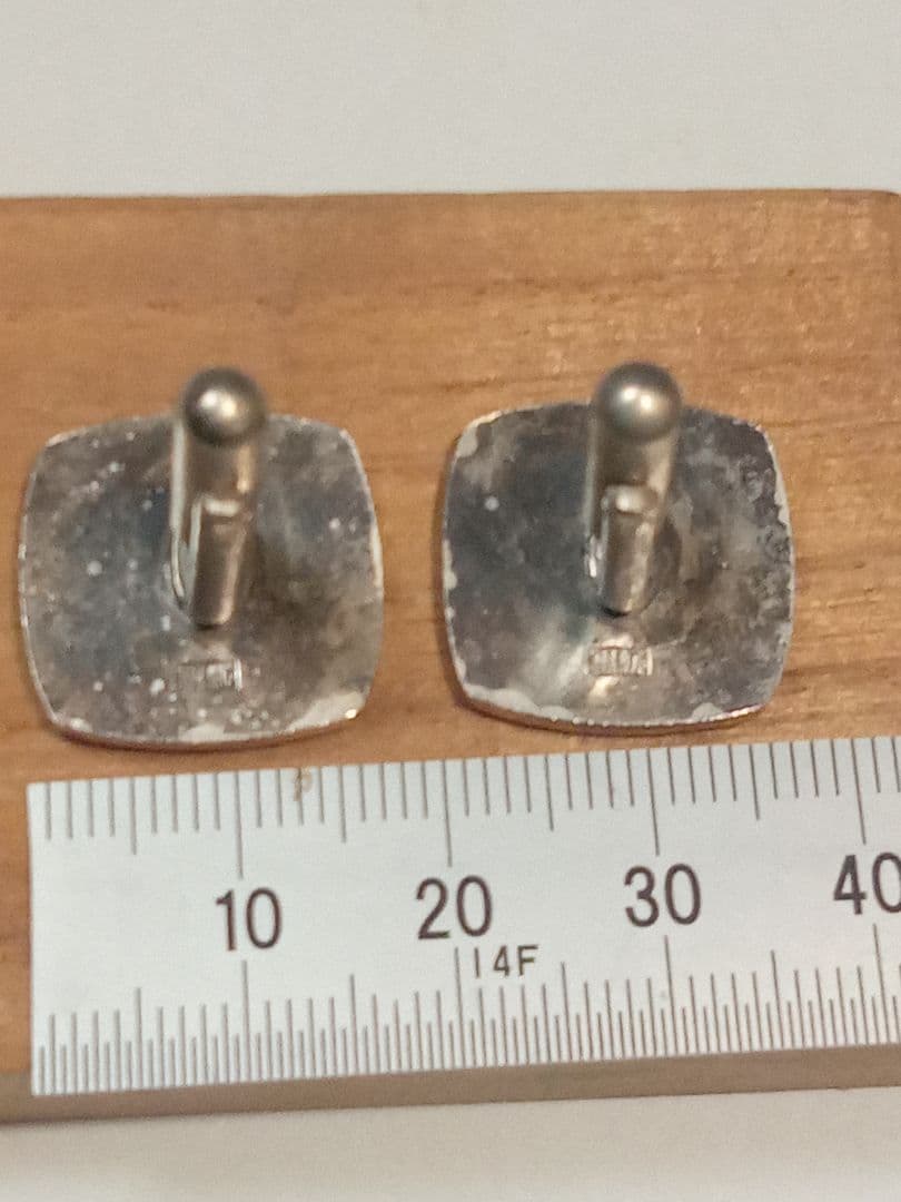 昭和レトロ　ネクタイピン　カフス　セット　錫？　星光学院
