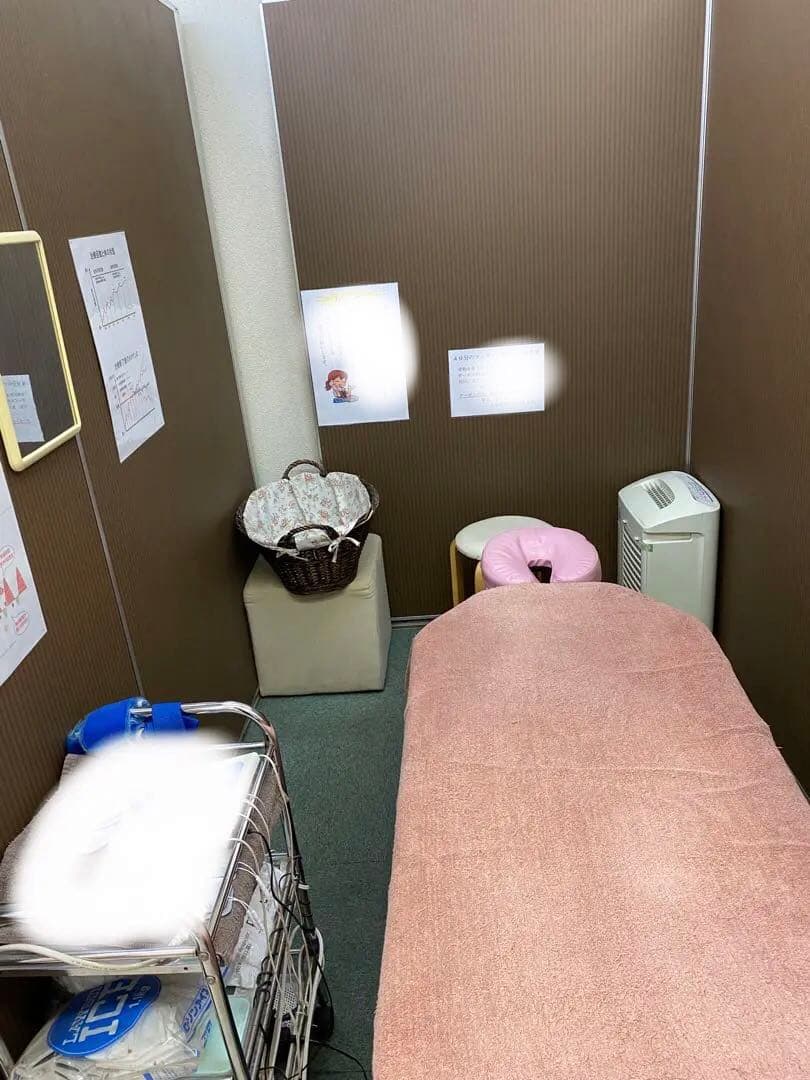 整骨院　業務用パーティション　14枚ドア1枚　(引き取りのみ)