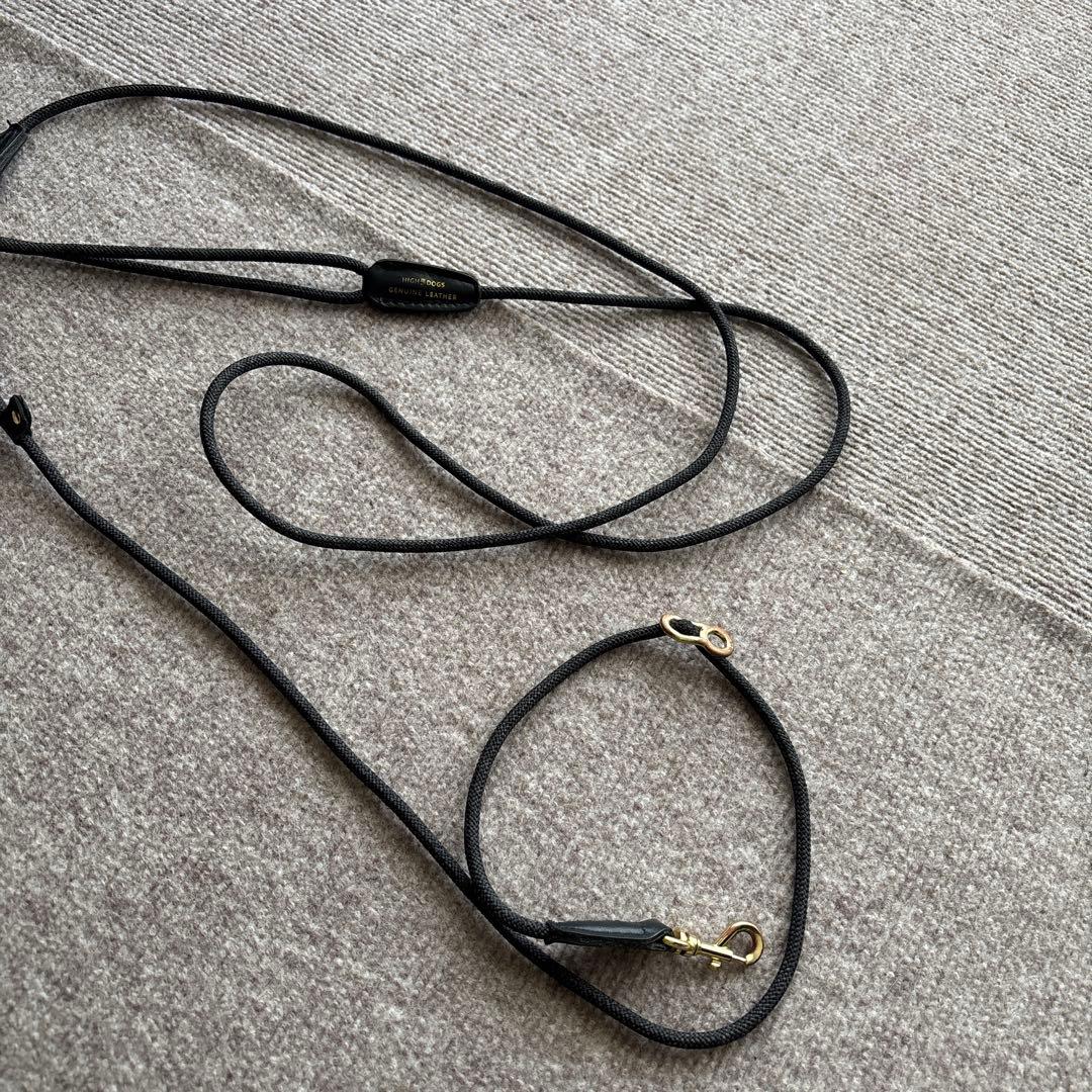 斜めがけリード　多頭飼い　HIGH5DOGD 小型犬