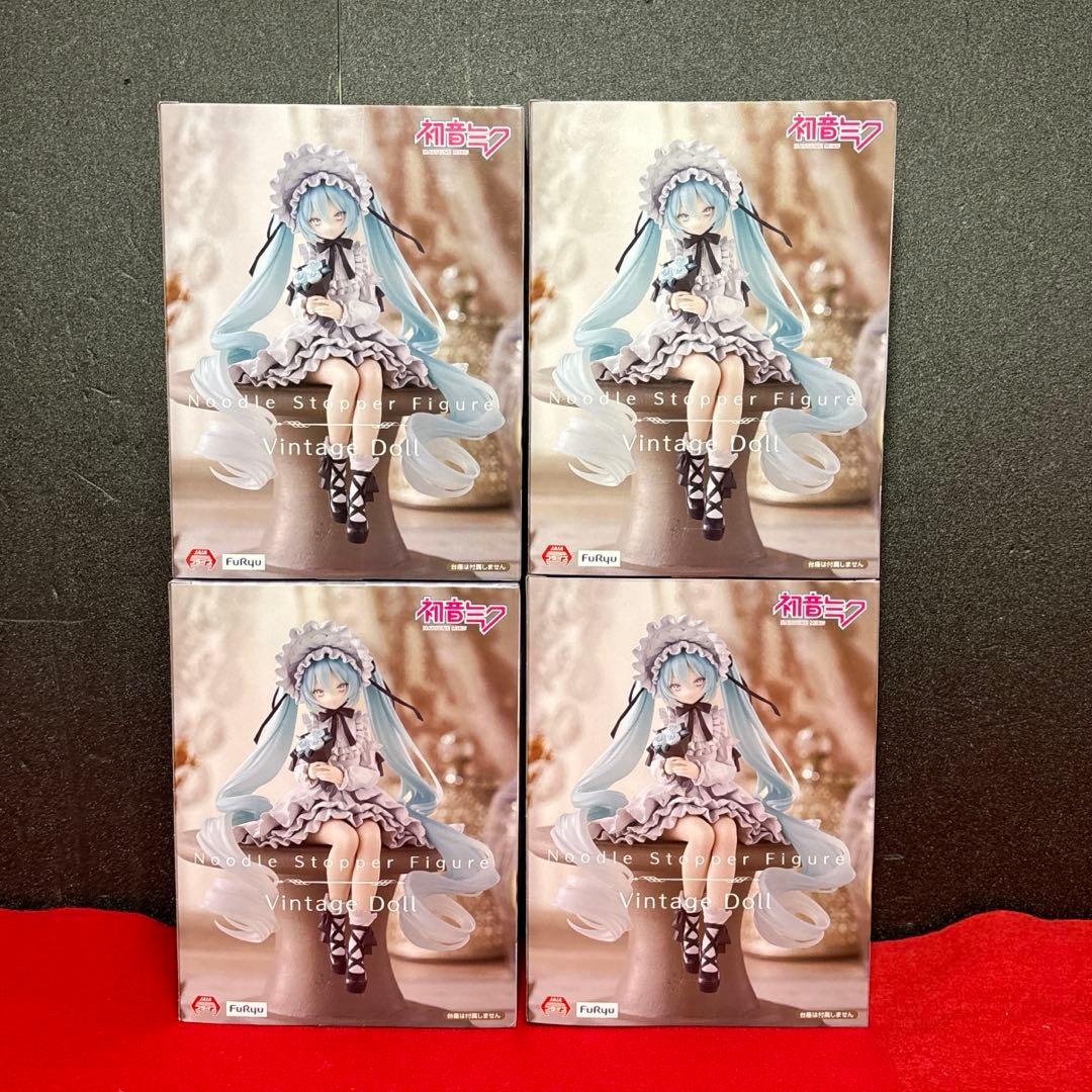 初音ミク　ぬーどるストッパー　フィギュア　 ヴィンテージドール4点セット