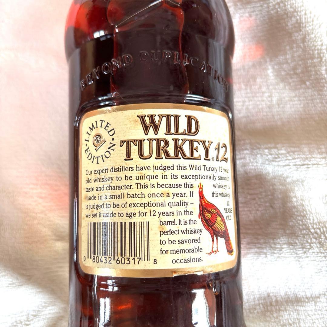 値段改定大幅値下げ！WILD TURKEY 12年 750mL