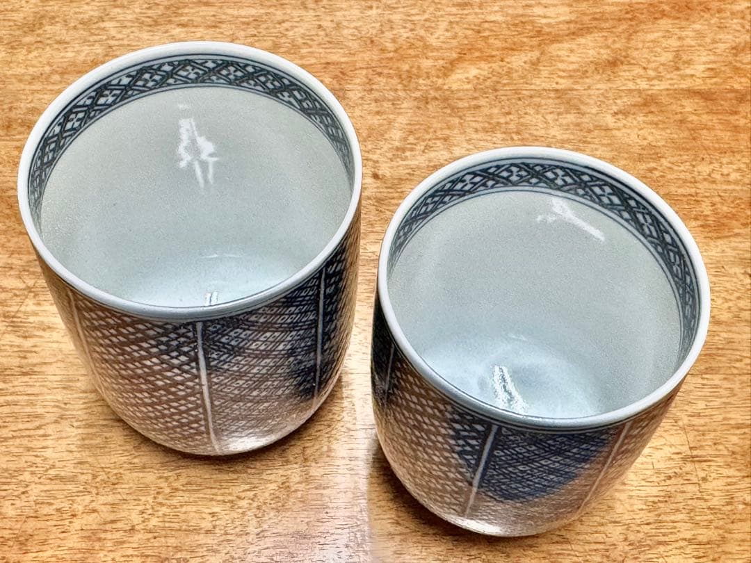 平安光泉　夫婦湯呑