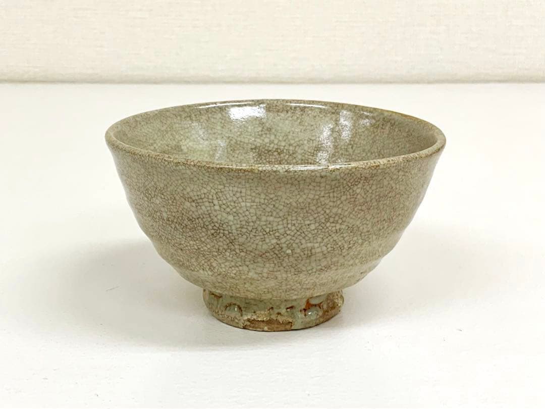 景善教　井戸茶碗　表千家 裏千家 抹茶茶碗 雨漏手