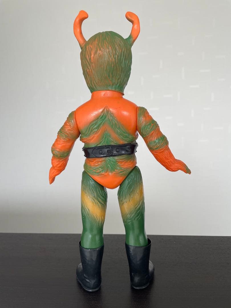 【美品】当時物 旧バンダイ スタンダードソフビ 仮面ライダー 蜘蛛男 石森プロ