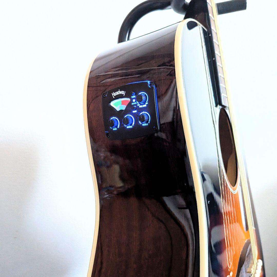 HEADWAY HJ-BUDDY ピックアップ内蔵 ヘッドウェイ J-45タイプ