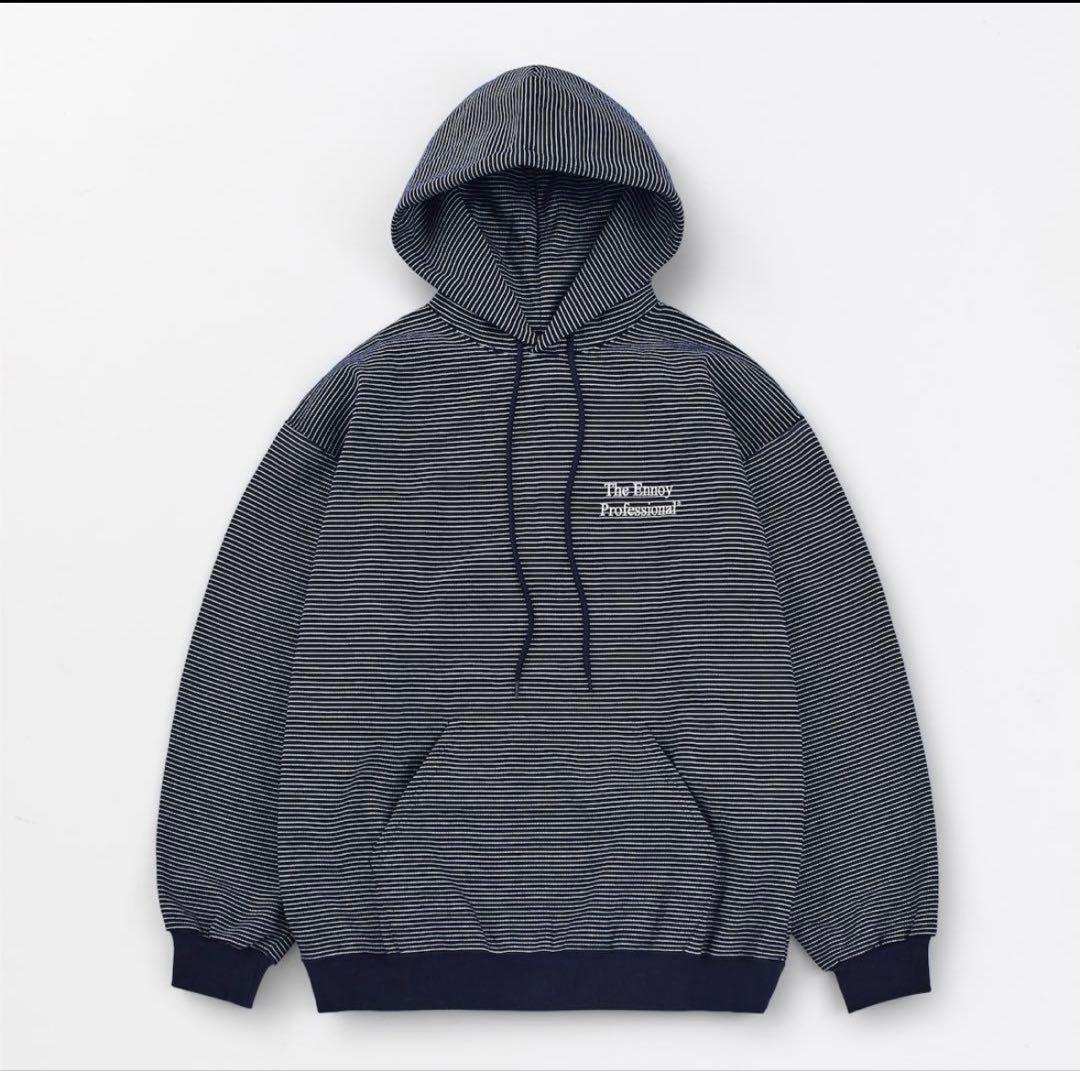 ENNOY BORDER HOODIE SWEAT（2024年XXL） 最終