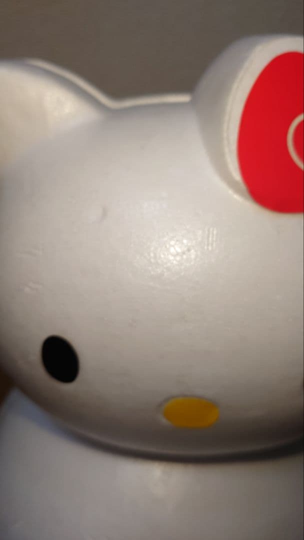 当時物ハローキティ　雪だるま マフラー パース付リストバンド フリース帽子