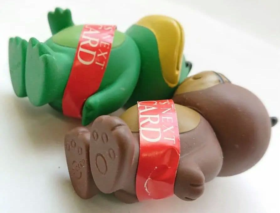 【DCカード】カッパとタヌキ/フィギュア【1980´s】