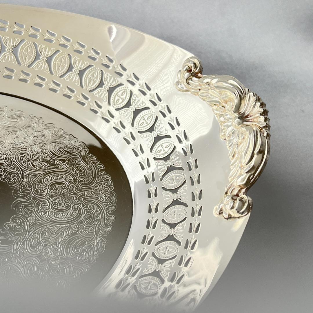 【Barker & Ellis】素晴らしいチェイシングのフルーツトレー