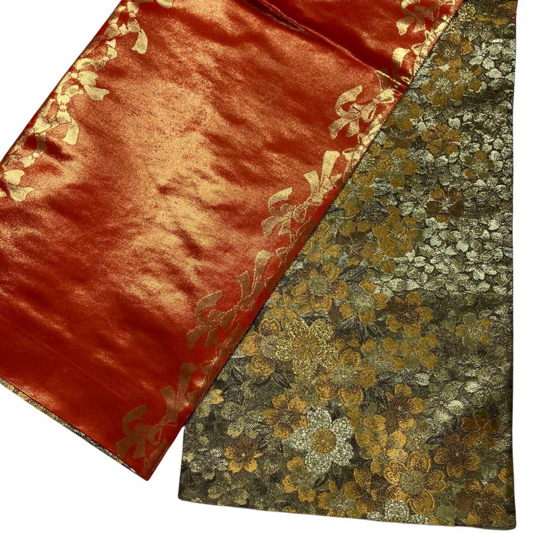 ≪お得品≫ 振袖セット 成人式 正絹 高級 古典柄 赤 S*117 ●