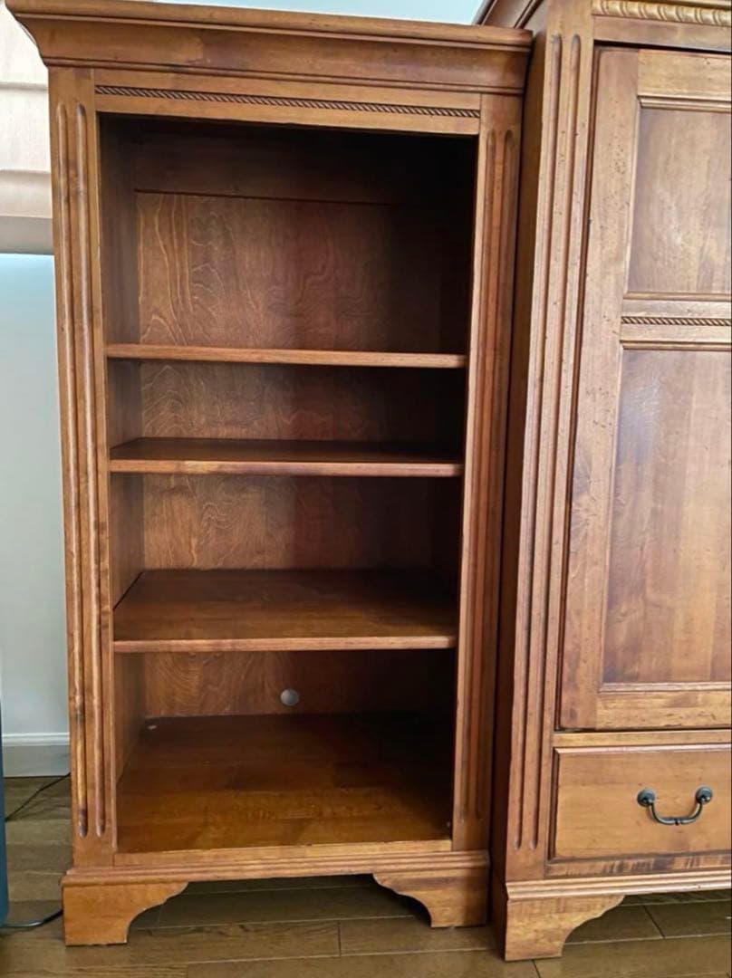 MKM イーセンアーレン②/3 テレビキャビネット右サイド書棚