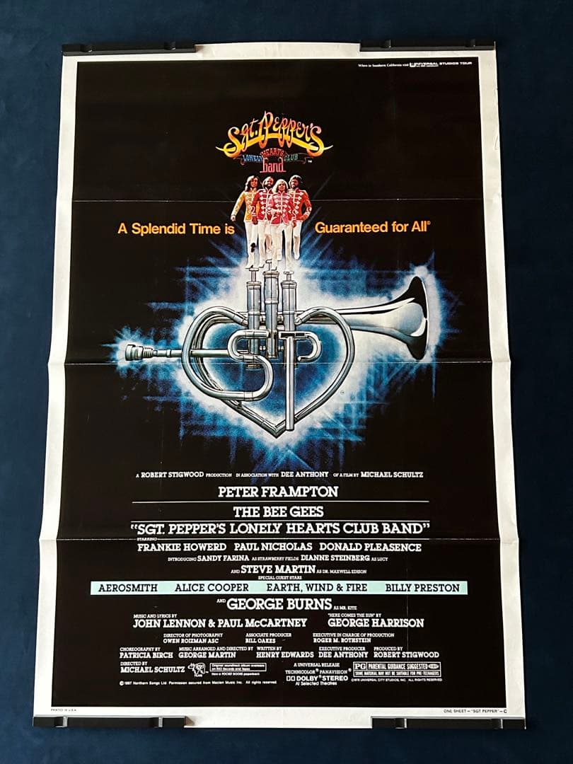 サージェント・ペパーズ・ロンリー・ハーツ・クラブバンドUSオリジナル映画ポスター