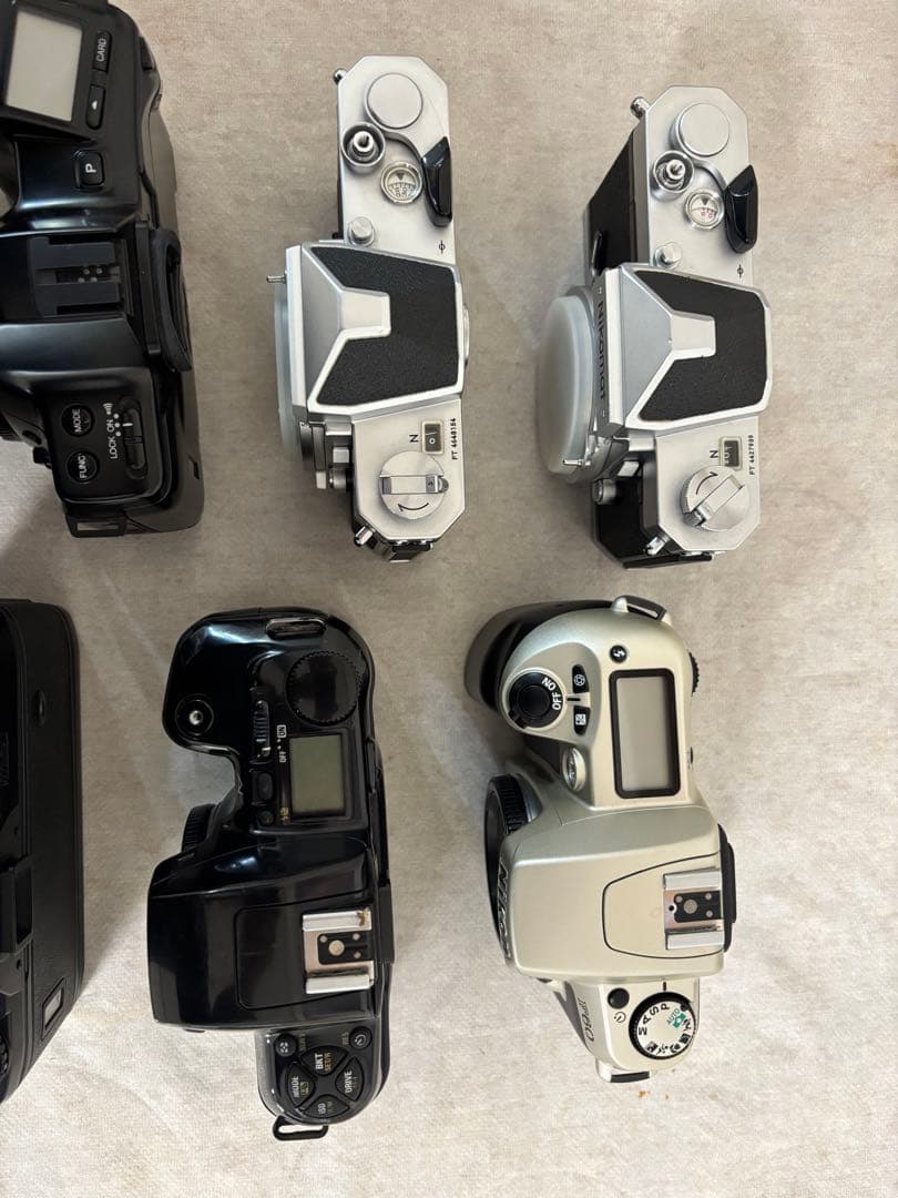 Nikon フィルム一眼レフカメラ8台セット、ジャンク品