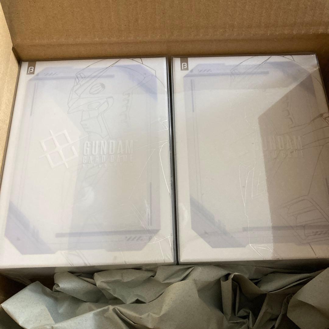 ガンダムカードゲーム リミテッドBOX Ver.β シュリンク付き未開封品 2個