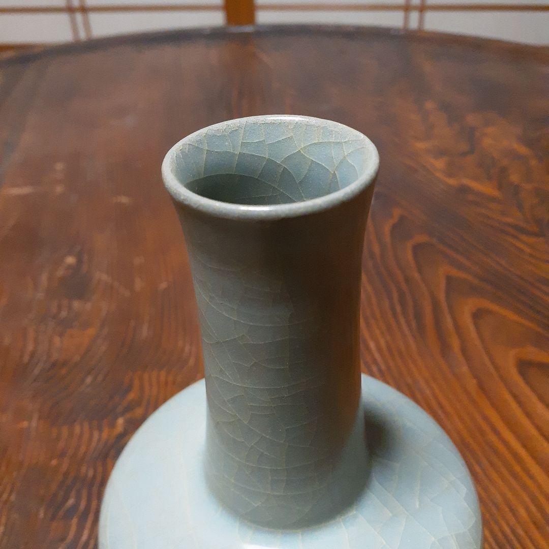 南宋龍泉窯砧青磁小花瓶