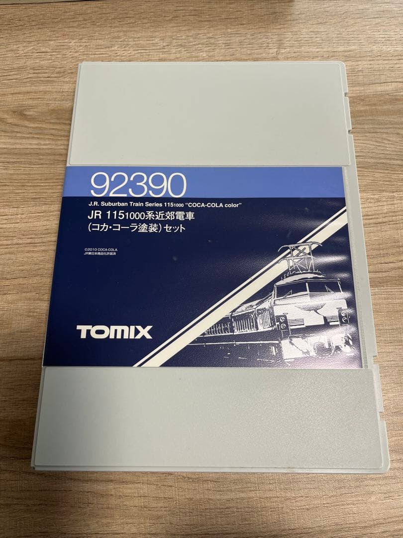 TOMIX JR 115000系電車 コカ・コーラ塗装セット